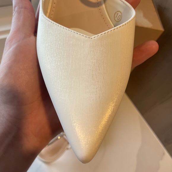 SIZE 10 ZBY WOMENS‎ RHINESTONE WEDDING HEELS - Picture 6 of 9